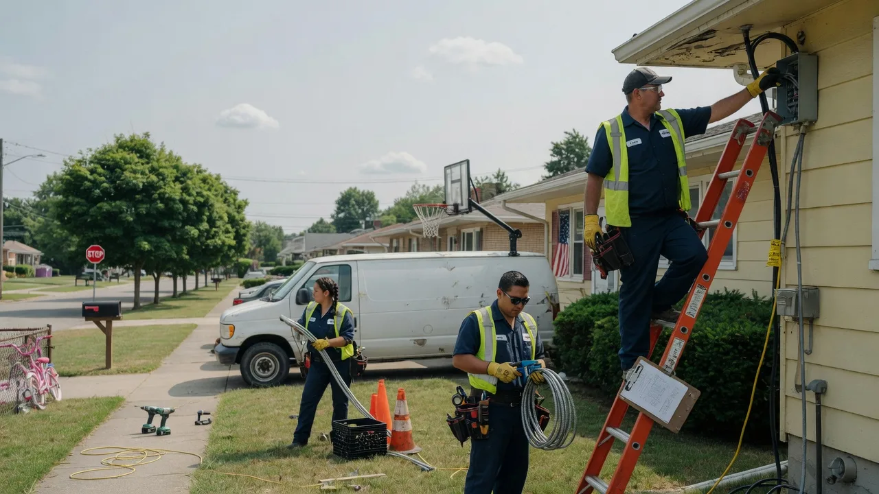 Licensed Electrician in Amberson, PA near me